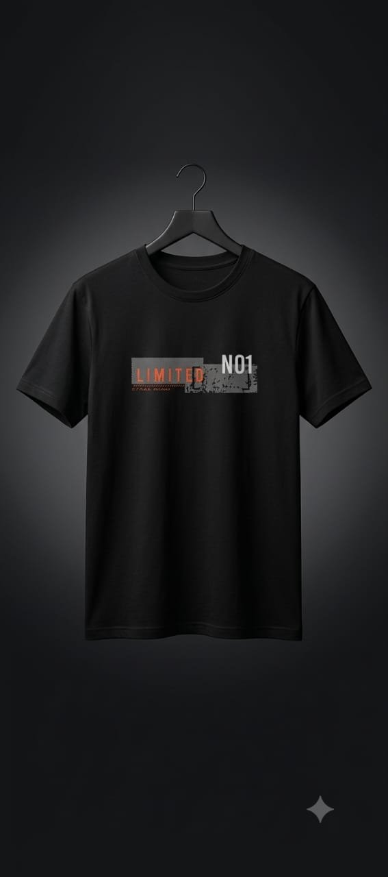 Black Minimal Tee