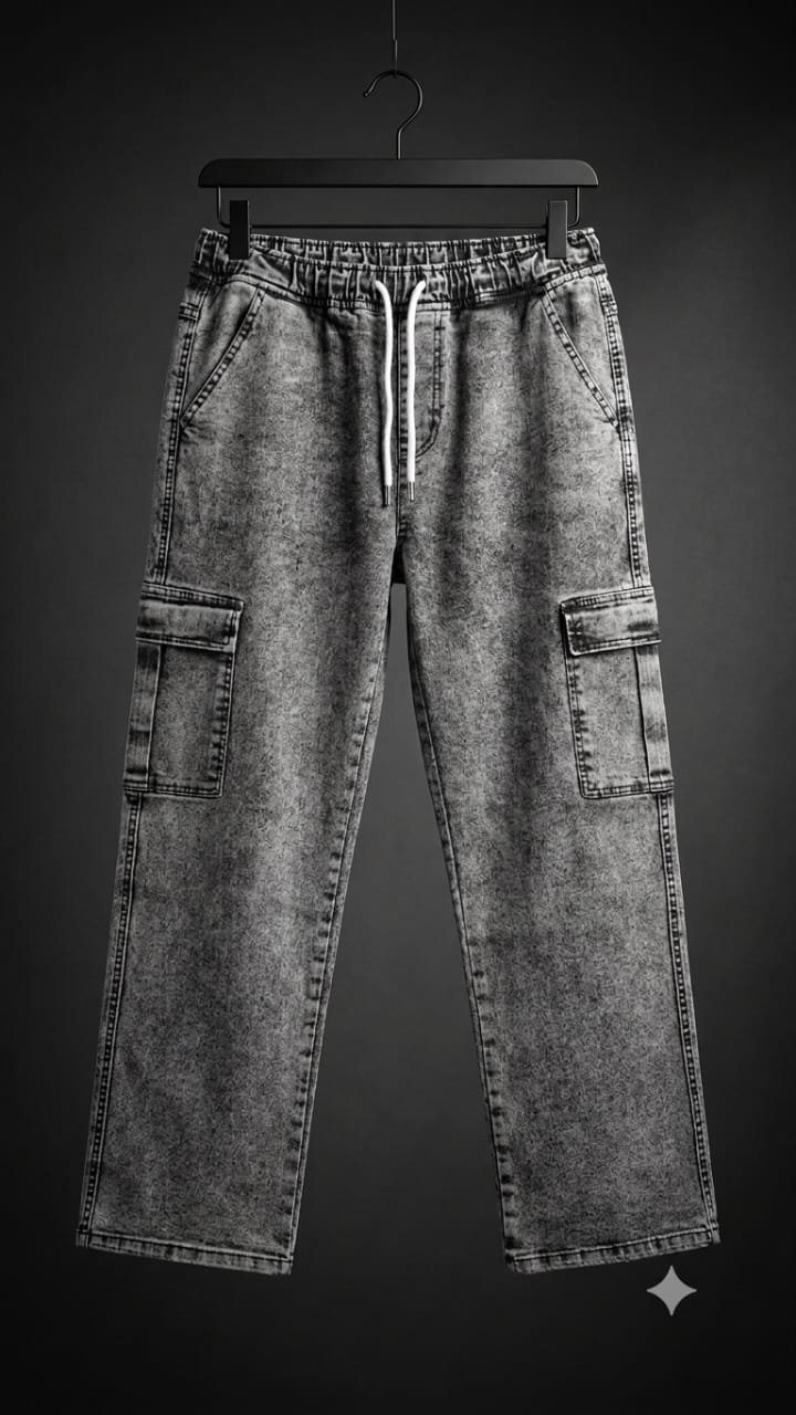Onyx Baggy Cargo Jeans